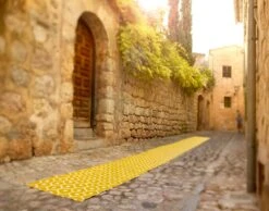 Honey Matte 70x100 Cm, Pale Turquoise/Vanilla -Hay || Brafab || Fatboy Verkäufe pappelina honey matte 70x350 cm pale turquoise vanilla 2