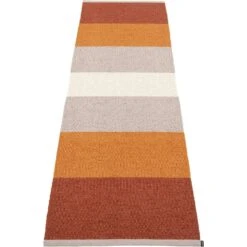 Kim Teppich Ziegelrot, 70x240 Cm