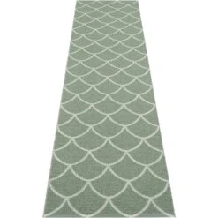 Kotte Teppich Army/ Sage, 70x300 Cm