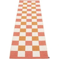 Pix Rug Flamingo / Vanilla / Light Orange, 70x240 Cm