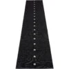 Peg Rug 70x450 Cm, Black/Lin