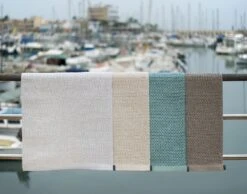 Svea Matte 70x240 Cm, Metallic White/White -Hay || Brafab || Fatboy Verkäufe pappelina svea matte 70x90 cm metallic white white 1