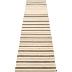 Teo Teppich Braun / Beige / Vanilla, 70x300 Cm