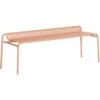 Week-End Bank Ohne Rückenlehne, Blush