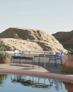 Week-End Lehnstuhl, Blau -Hay || Brafab || Fatboy Verkäufe petite friture week end bridge fatolj 2 pack vit 28