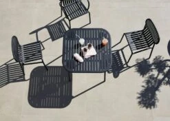 Week-End Esstisch 85x85 Cm, Schwarz -Hay || Brafab || Fatboy Verkäufe petite friture week end dining table square black 10