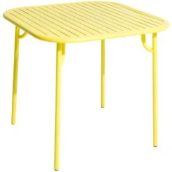 Week-End Esstisch 85x85 Cm, Gelb
