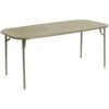 Week-End Esstisch Mittelgroß, 85x180 Cm, Jade Green