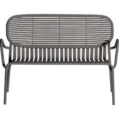 Week-End Gartensofa 2-Sitzer, Anthrazit