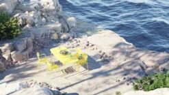 Week-End Stuhl, Gelb -Hay || Brafab || Fatboy Verkäufe petite friture week end stuhl 2 er set 1